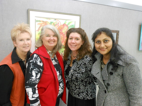 CZTs Say Cheese (L to R) Cindy Shepard, Suzanne McNeill, Angie Vangalis, Sandhya Manne