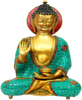 Buddha with Abhaya Mudra