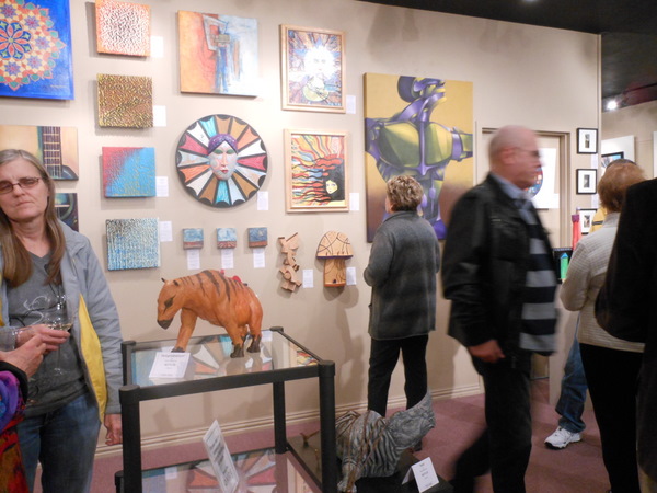 Check out the amazing Ceramic animals in the center...
